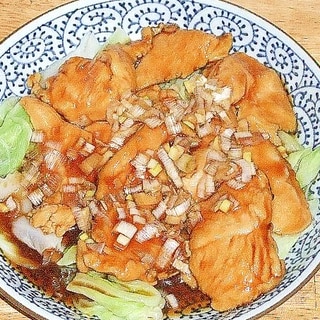 鶏むね肉と茹で野菜のダイエット中華